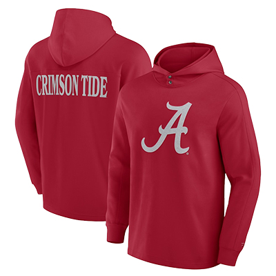 Crimson Tide Script A Elements Signature Long Sleeve Hoodie