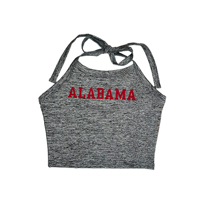 ALABAMA TIE-BACK HALTER TOP