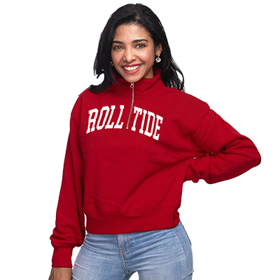 ALABAMA ROLL TIDE SPORT QUARTER ZIP