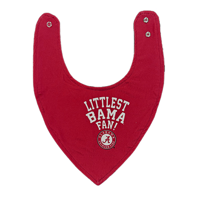 Alabama Little Tide Fan Bib