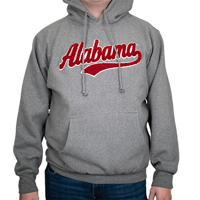    ALABAMA TAILSWEEP CHENILLE PRO WEAVE HOODY