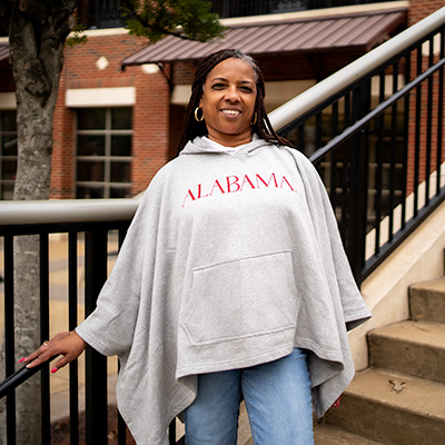 Alabama Crimson Tide Amanda Poncho