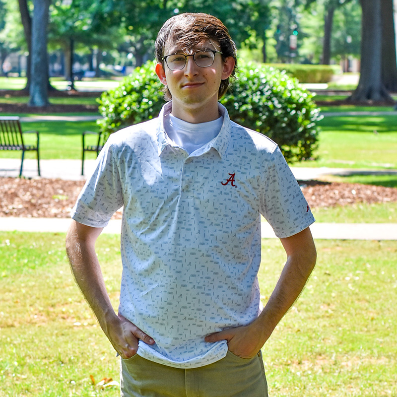 Alabama Mixed Football Theme Saturday Polo