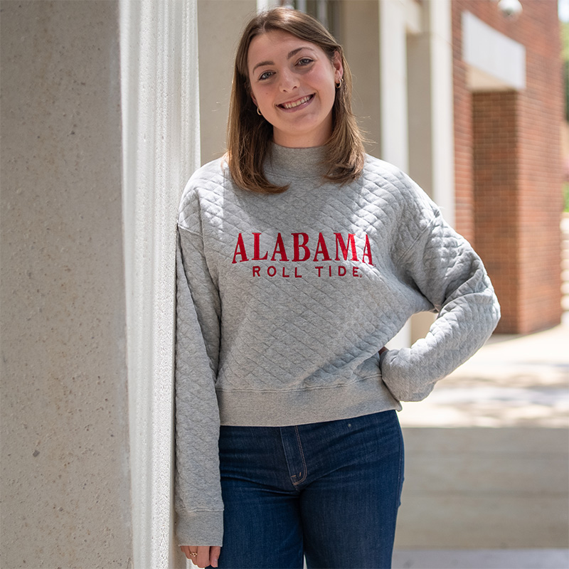 Alabama Roll Tide Quilted Mock-Neck Pullover (SKU 1397840243) Alabama Roll Tide Quilted Mock-Neck Pullover (SKU 1397840243)