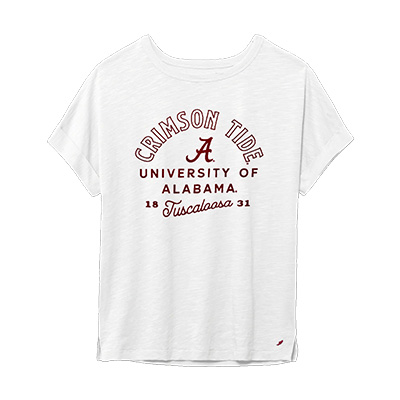 Alabama Crimson Tide Women's Slub Jersey T-Shirt