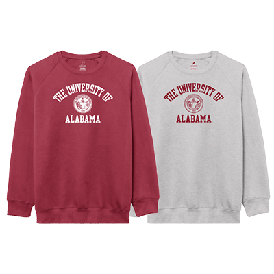 University Of Alabama Seal Essential Benchmark Crew