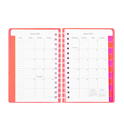 KATE SPADE 2024-2025 17 MONTH MEDIUM PLANNER - YOUR LUCKY DAY