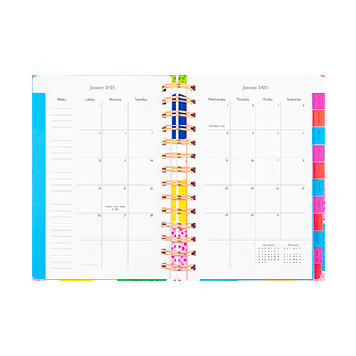 KATE SPADE 2024-2025 17 MONTH MEDIUM PLANNER - GOLF BALLS