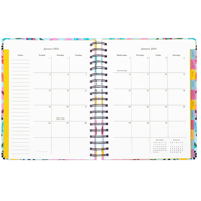 Kate Spade 2024-2025 17 Month Mega Planner - Safari Floral