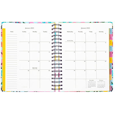 KATE SPADE 2024-2025 17 MONTH MEGA PLANNER - SAFARI FLORAL
