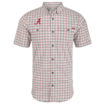 Alabama Frat Short Sleeve Tattersall Shirt