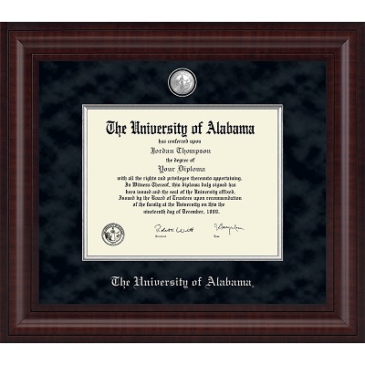 Diploma Frame Presidential Silver Medallion Premier Moulding