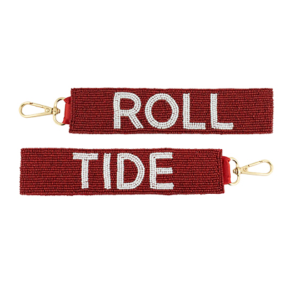 Alabama Beaded Key Loop