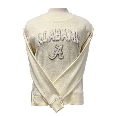 Alabama Script A Sherpa Twill Applique'