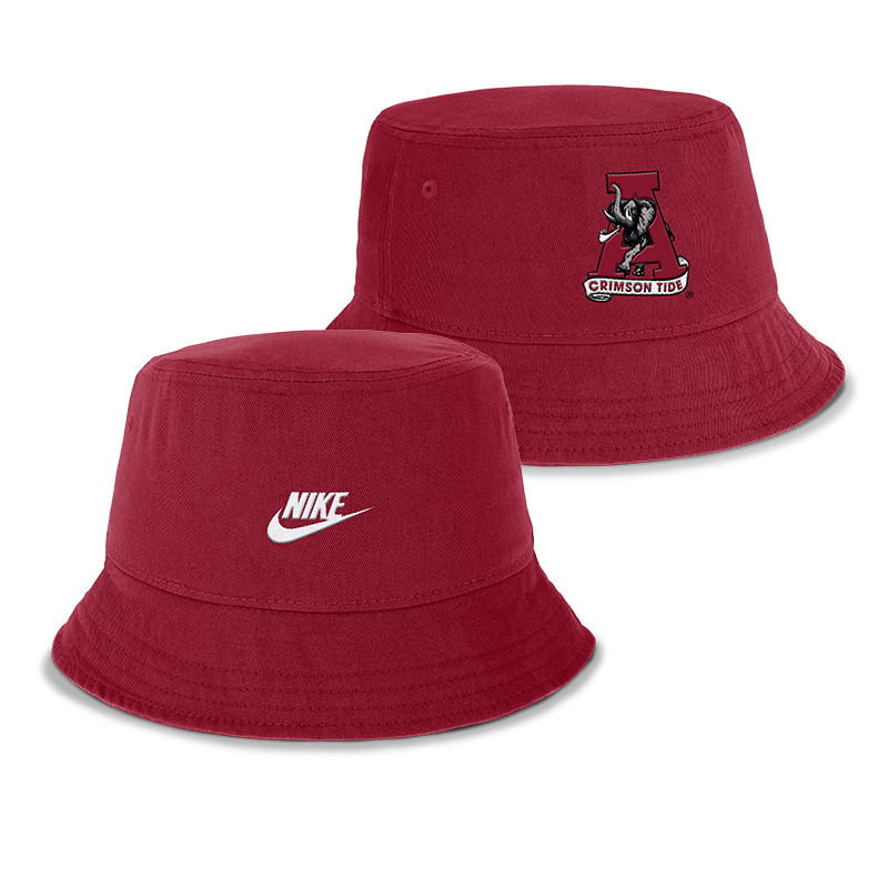 red nike bucket hat