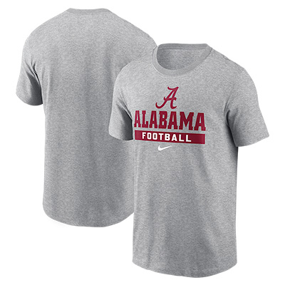 UNIVERSITY OF ALABAMA MENS NIKE FOOTBALL COTTON T-SHIRT