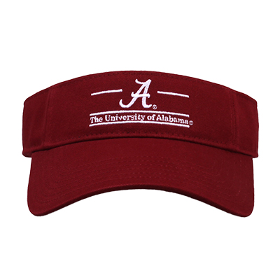 The University Of Alabama "Script A Split Bar" Visor