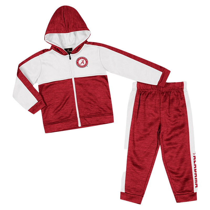 Alabama Brint Full Zip Hooded Fleece And Pant Set