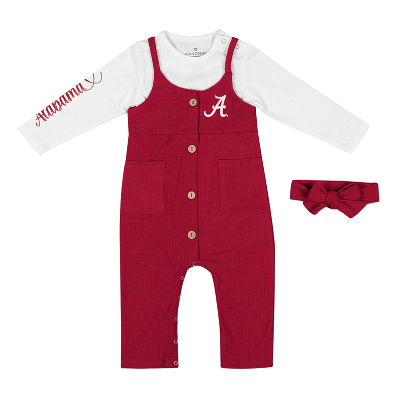 Alabama Script A Walk-Off Romper Set - main view