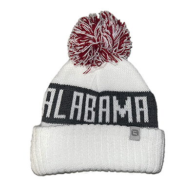 ALABAMA INFANT KNIT BEANIE WITH POM