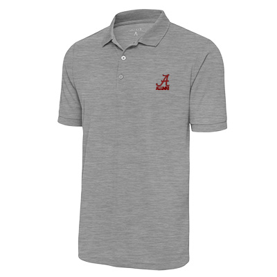 Alabama Script A Alumni Par 3 Polo