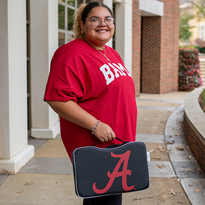 ALABAMA PREMIUM BLEACHER CUSHION