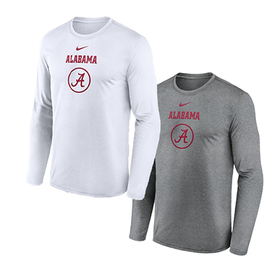 Alabama Basketball Dri-Fit Practice Long Sleeve T-Shirt