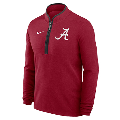ALABAMA NIKE VICTORY HALF ZIP PULLOVER