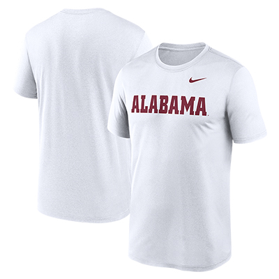 Alabama Nike Legend Primary Wordmark Logo T-Shirt*