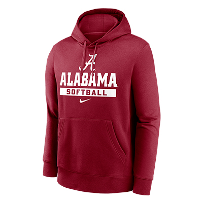 Script A Alabama Softball Club Fleece Hoodie
