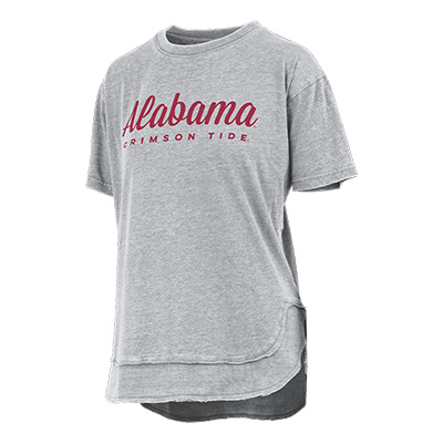 Alabama Script A Short Sleeve Poncho T Shirt