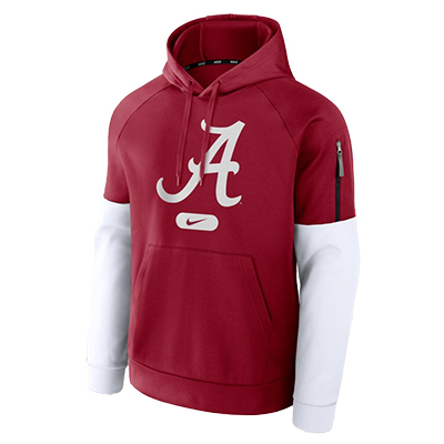Alabama Script A Nike Logo Fitness Hoodie