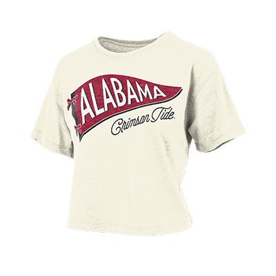 Alabama Script A Vintage Waist Length Top
