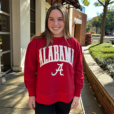 Bama Venice High Low Crew Fleece