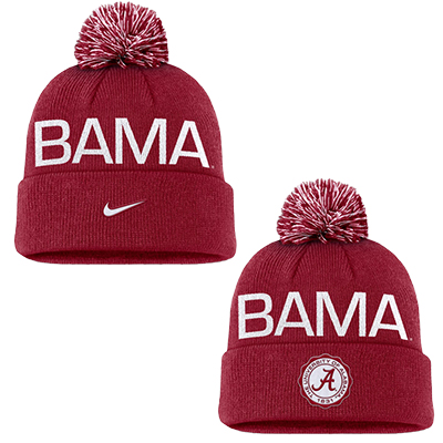 Bama Nike Peak Standard Cuff Pop Beanie