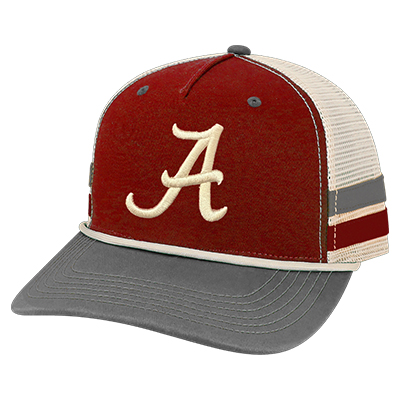 Alabama Script A Side Bar 5 Panel Mid Pro Trucker*