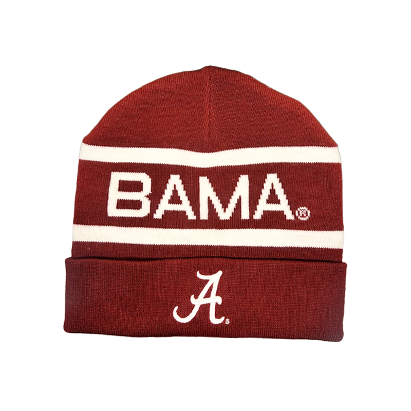 Bama With Script A Roll Up Beanie - main view