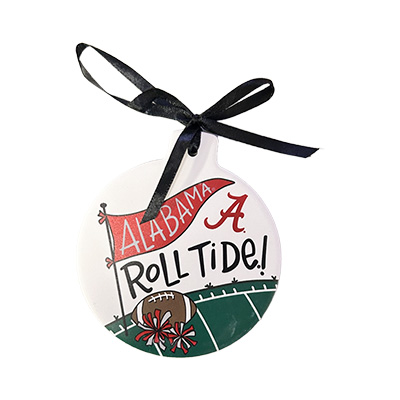 Alabama Roll Tide Ceramic Ornament