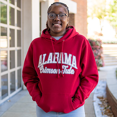   ALABAMA CRIMSON TIDE PRO-WEAVE HOODIE