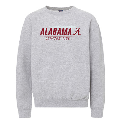 Alabama Script A Crimson Tide Crew