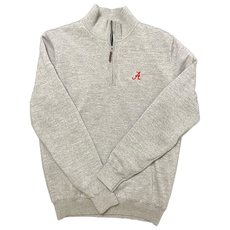 Alabama Baruffa Merino Long Sleeve 1/4 Zip (SKU 14038181324) Alabama Baruffa Merino Long Sleeve 1/4 Zip (SKU 14038181324)