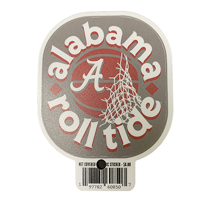    Alabama Roll Tide Basketball Sticker