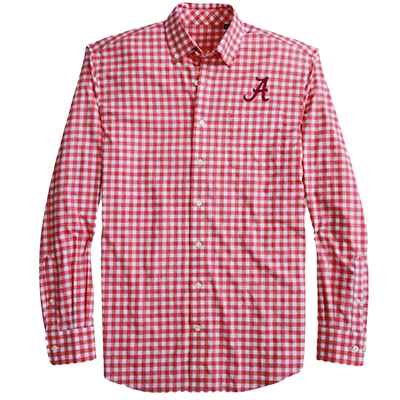 ALABAMA SCRIPT A GINGHAM CHECK SHIRT (14039164324) ALABAMA SCRIPT A GINGHAM CHECK SHIRT