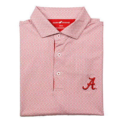 Alabama Script A  Pattern Polo