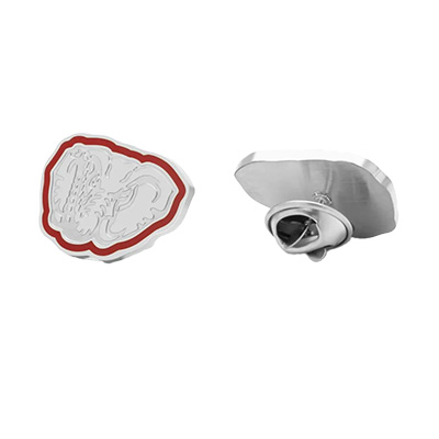 Elephant Stainless Steel Lapel Pin