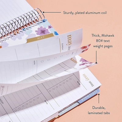 ACADEMIC PLANNER CELESTIAL SHIMMER COILED ERIN CONDREN