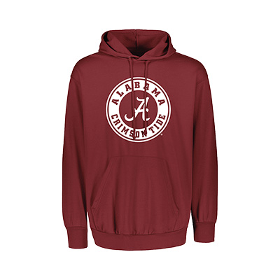   ALABAMA CIRCLE LOGO COMFORT FLEECE HOOD