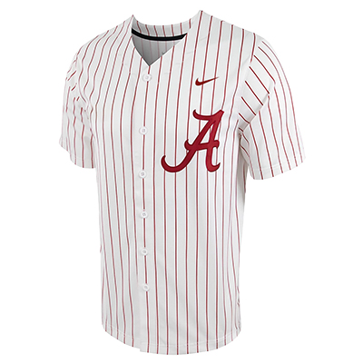 Alabama Pinstripe Baseball Jersey