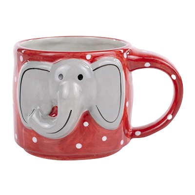 Roll Tide Raised Big AL Mug