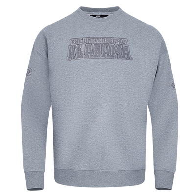 UNIVERSITY OF ALABAMA REVERSE FRENCH TERRY FLEECE CREWNECK